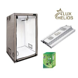 EU Home Complete Grow Box - 60x60x160cm + Lux Helios LED 200W
