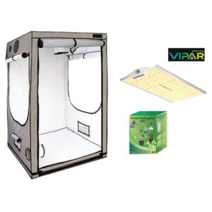 EU Home Complete Grow Box - 120x120x200cm + Vipar LED 220W + XS2000