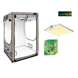 EU Home Complete Grow Box - 120x120x200cm + Vipar LED 100W + XS1000