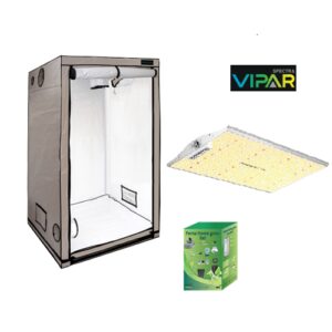 EU Home Complete Grow Box - 60x60x160cm + Vipar LED 220W + XS2000 Pro
