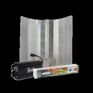 Prima Klima Lumii Black + Hamerslagkap + Sunkraft 600 Watt