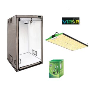 EU Home Complete Grow Box - 60x60x160cm + Vipar LED 250W + P2000