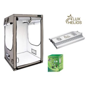 EU Home Complete Grow Box - 100x100x200cm + Lux Helios LED 200W