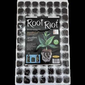 Growth Technology Growth Technology Root Riot Tray 77 Cellen - propagatietray