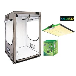 EU Home Complete Grow Box - 100x100x200cm + Vipar LED 100W + P1000
