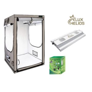 EU Home Complete Grow Box - 100x100x200cm + Lux Helios LED 300W