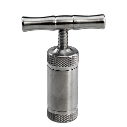 Herbs and pollen press S - stainless steel